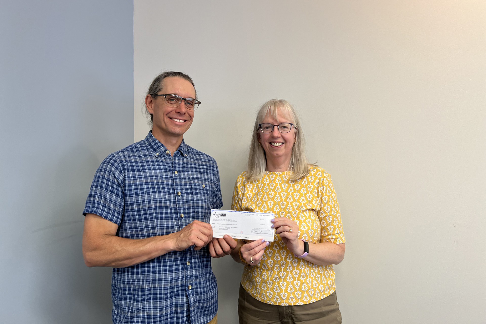 MPECU 1 Roof Donation