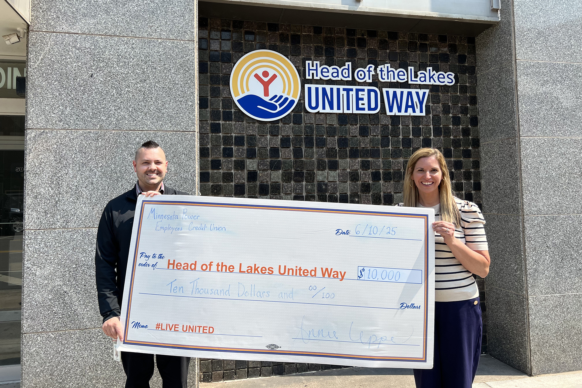 MPECU HLUW Donation